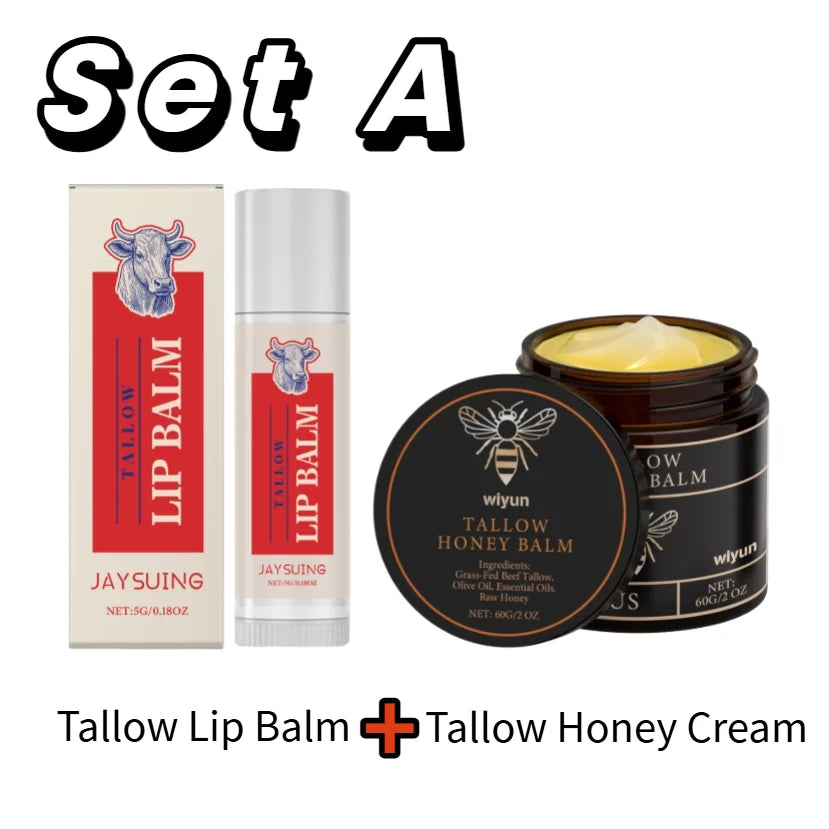 Tallow Honey Cream Glow Hydrating Skin Improve Elasticity Soft Bleaching Improve Dullness Firming Face Body Moisturizer Lotion - Shello's Creative Boutique