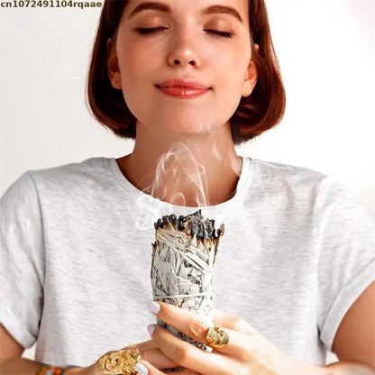 White Sage & Palo Santo Smudge Sticks Set - Natural Purification - Shello's Creative Boutique