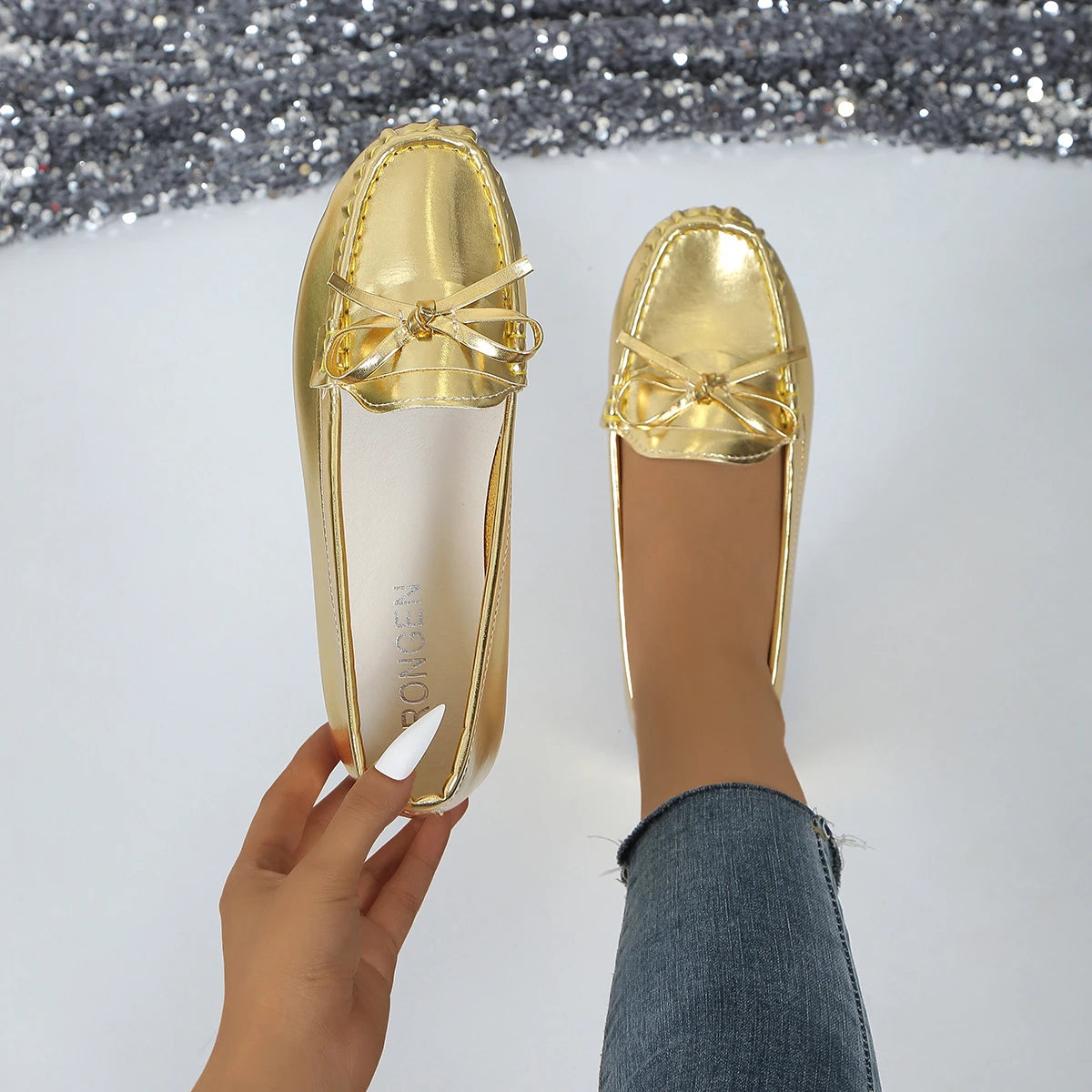 Ballet Flats - Classic Round Toe Loafers for Women - Shello's Creative Boutique