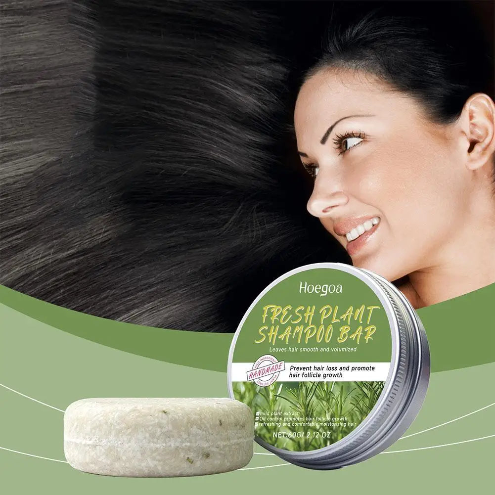 Rosemary Hair Loss Shampoo Soap - Deep Cleansing & Scalp Massage Bar - Shello's Creative Boutique