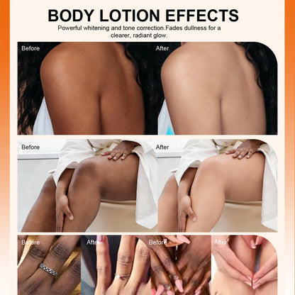 LKIAE Clear Arbutin Pawpaw Whitening Body Lotion, Moisturizing Cream, Improve Rough Skin, Remove Dark Spots, Melanin - Shello's Creative Boutique