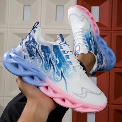 Unisex Lightweight Running Shoes - Breathable Mesh Tennis Trainers for Men & Women 2025 - Shello's Creative Boutique