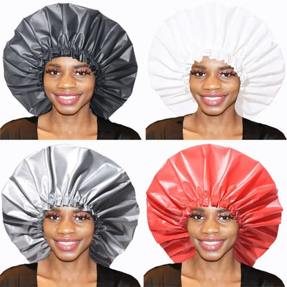 Large Adjustable Shower Cap - Waterproof for Dreadlocks, Braids & Long Hair - Shello's Creative Boutique