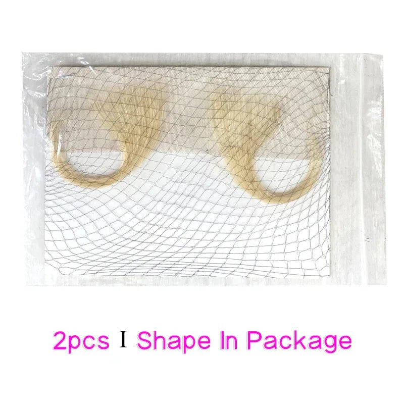 Handmade Baby Hair Lace Edges - 100% Remy Human Hair Wig Pieces for Natural Hairline - Shello's Creative Boutique