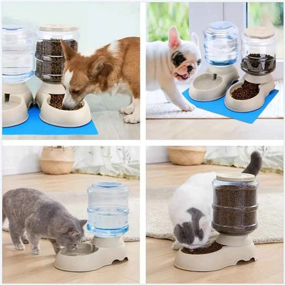 Pet dog and cat water feeding and feeder  can be large capacity automatic water storage water feeder  and feeder