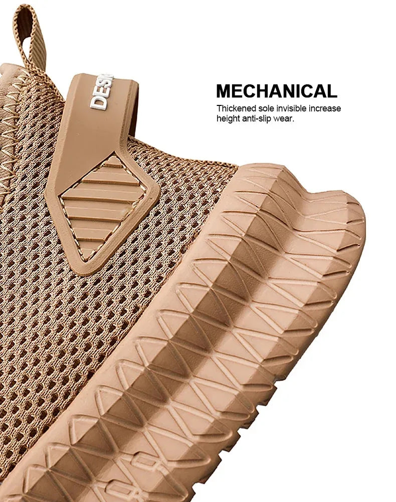 Non-Slip Breathable Trainers - Unisex Weave Knit Outdoor Sports Shoes for Running & Hiking - Shello's Creative Boutique