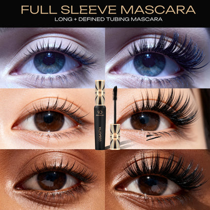 COSASTYA 9D Waterproof and Sweat-Proof Mascara, Black, Volume, Curl, Long-Lasting, Smudge-Proof, Travel Size - Shello's Creative Boutique