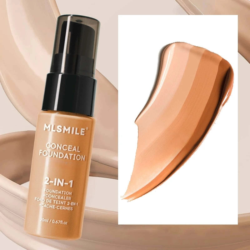 Face Foundation Cream Oil-Control Matte BBCream Waterproof Lasting Concealer Liquid Full Coverage Matte Base Professional Makeup - Shello's Creative Boutique