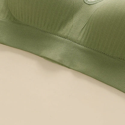 Everyday Seamless Bra & Brief Set – Soft Ribbed Comfort by NoEnName_Null