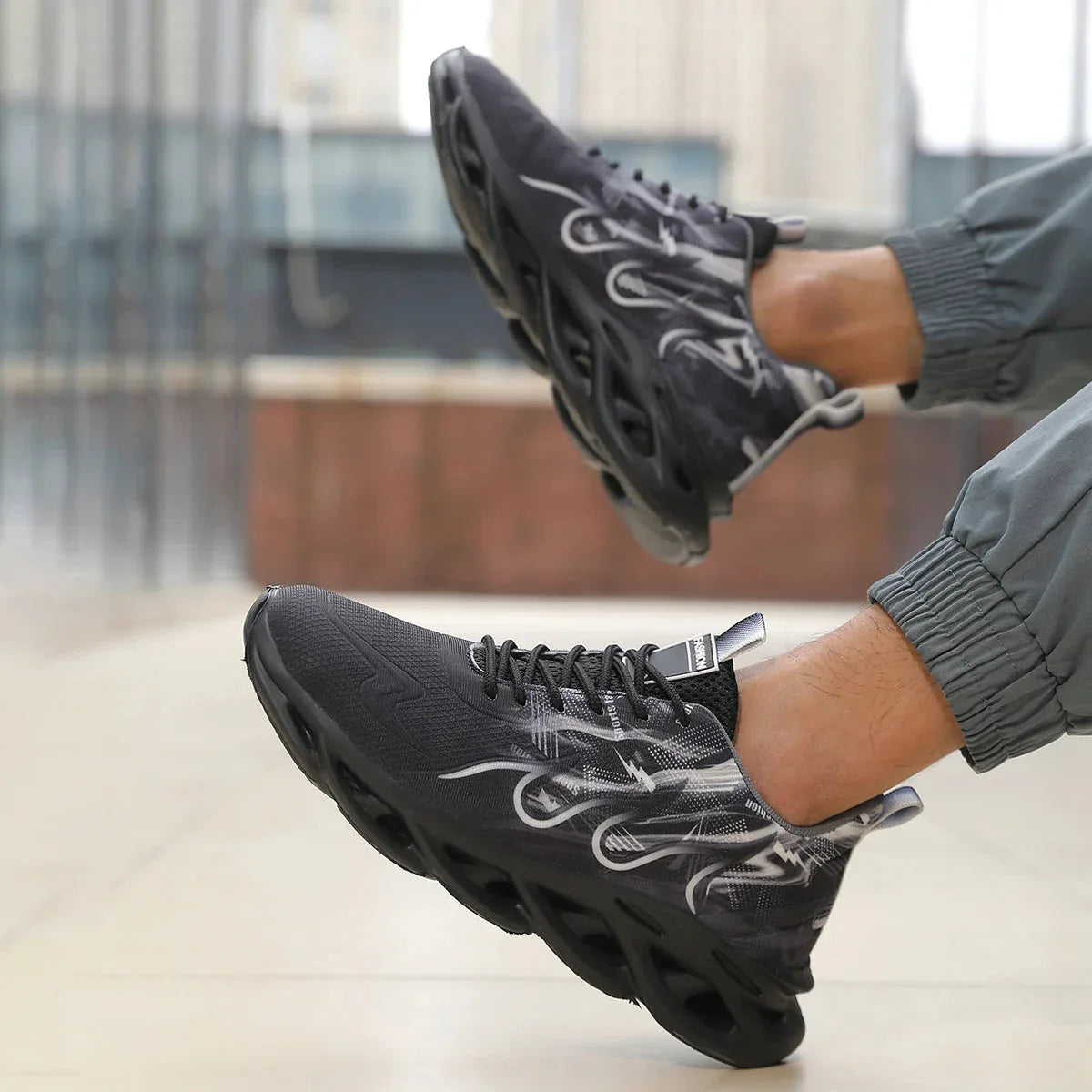 Unisex Lightweight Running Shoes - Breathable Mesh Tennis Trainers for Men & Women 2025 - Shello's Creative Boutique