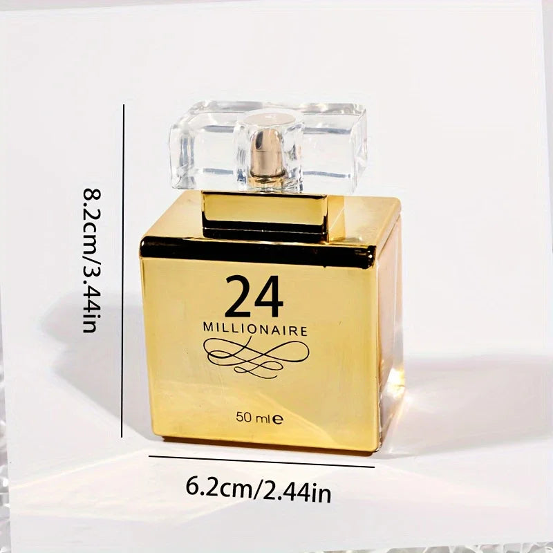 24K Pure Gold Long Lasting Perfume for Women's Perfume Sweet Fruity Strawberry Vanilla - Shello's Creative Boutique