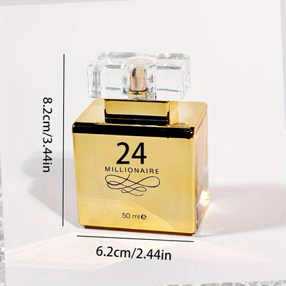 24K Pure Gold Long Lasting Perfume for Women's Perfume Sweet Fruity Strawberry Vanilla - Shello's Creative Boutique