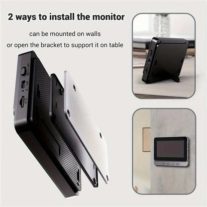 WiFi Video Doorbell Camera Bundle with HD Night Vision, Motion Detection & Cloud Storage
