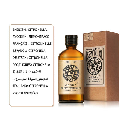 AKARZ Clary Sage Essential Oil - Natural Skin & Hair Care Oil - Shello's Creative Boutique