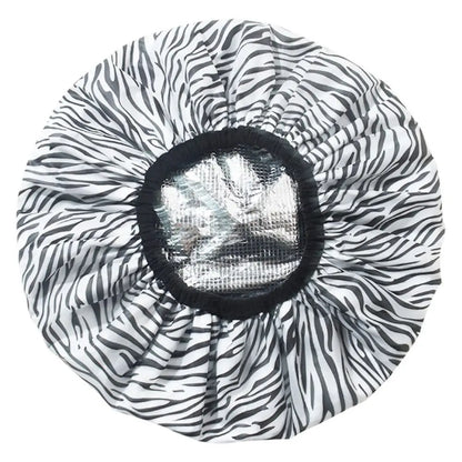 Self-Heating Steam Hair Mask Cap – Tin Foil Shower Cap for Deep Conditioning & Hair Treatment