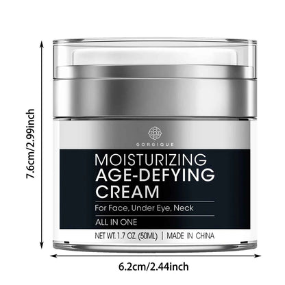 Face Moisturizer for Men Retinol Collagen Peptides Caffeine Hyaluronic Acid Anti Aging Cream