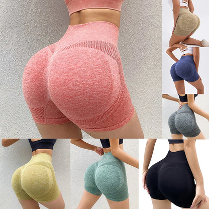 Women's High-Waisted Gym Shorts
