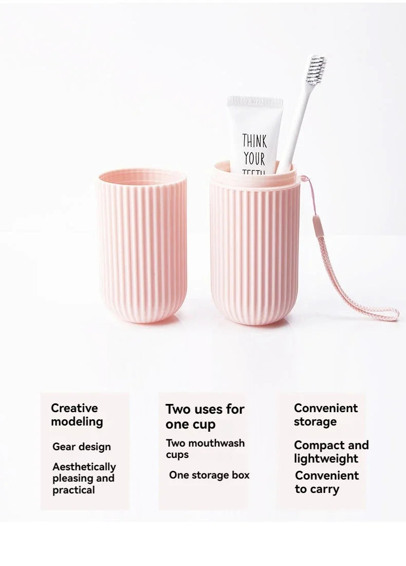 Portable Toothpaste Toothbrush Protect Holder Case Travel Camping Storage Box Protect Toothbrush Toothpaste from Dirt and Damage - Shello's Creative Boutique