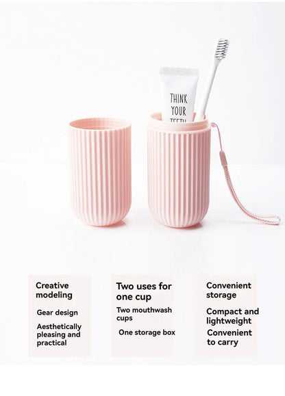 Portable Toothpaste Toothbrush Protect Holder Case Travel Camping Storage Box Protect Toothbrush Toothpaste from Dirt and Damage - Shello's Creative Boutique