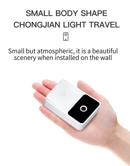 Wireless WiFi Video Doorbell with HD Camera, Night Vision & Voice Change