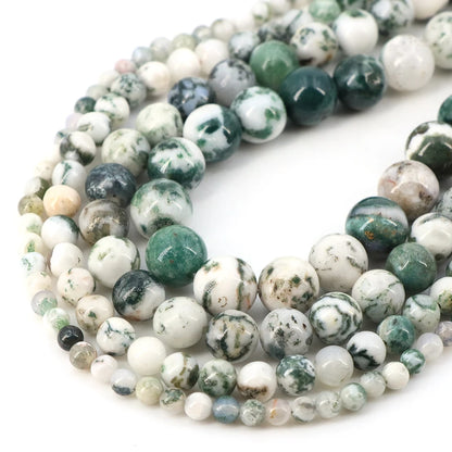 Natural Stone Beads for Jewellery Making – Blue Tiger Eye, Amethyst & Rose Quartz | 4/6/8/10mm