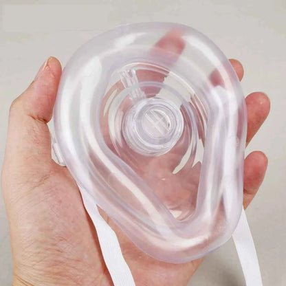 1-10pcs Professional First Aid CPR Breathing Mask Protect Rescuers Artificial Respiration Reuseable With One-way Valve Tools