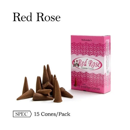 Sandalwood Tower Incense Cones - 15 Handmade Natural Cones