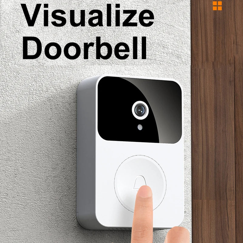 WiFi 2.4G Video Doorbell with Visual Intercom & Voice Change