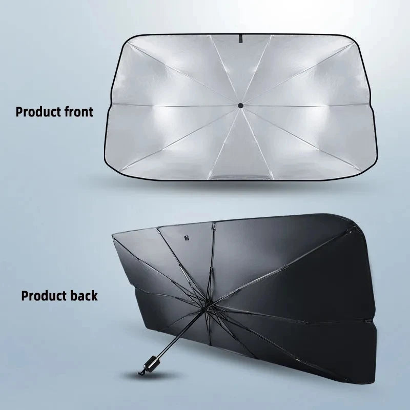 Foldable Car Windshield Sunshade Parasol – Heat Insulation Front Sun Shade for Summer