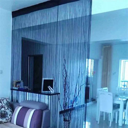 Fashion Festival Window Curtains Room Divider Net Tassel String Curtain Screen Panel Door Fly Screen Hanging Beaded Curtains