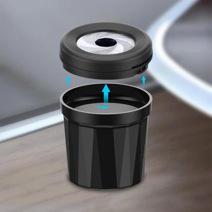Rotating Car Ashtray With Lid – Fly-Proof Easy Clean Auto Ashtray