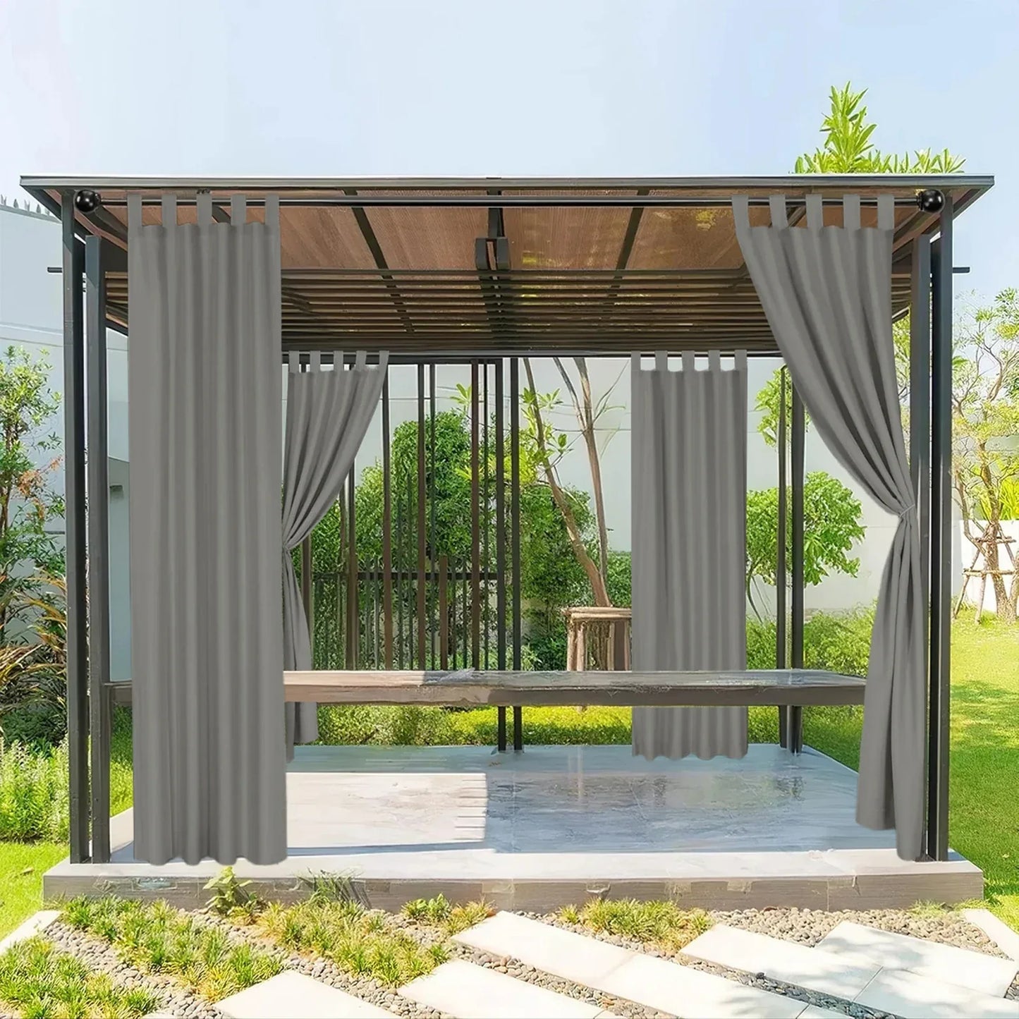 Outdoor Blackout Curtains – Waterproof Patio Drapes - Shello's Creative Boutique