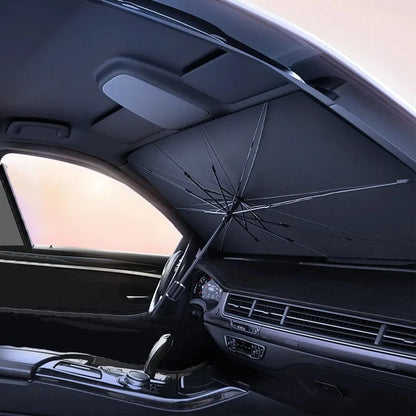 Foldable Car Windshield Sunshade Parasol – Heat Insulation Front Sun Shade for Summer