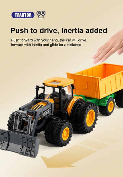 Children Toys Car Models Tractor Multiple Accessories To Choose From Shello's Creative Boutique