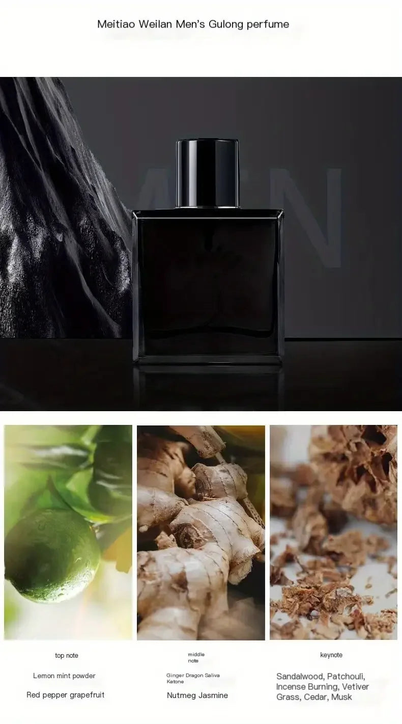 High Quality 90ml Men Perfume Hombre Gift Box 3pcs Set Colognes Scent Fascination Man Perfumes Masculinos Lasting Parfum Heren - Shello's Creative Boutique
