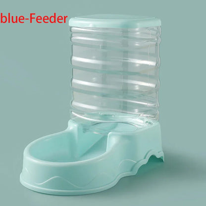 3.8L Automatic Pet Feeder & Water Fountain - Large Capacity for Cats & Dogs - Shello's Creative Boutique