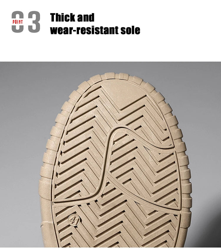 Men's Lace-Up Casual Shoes