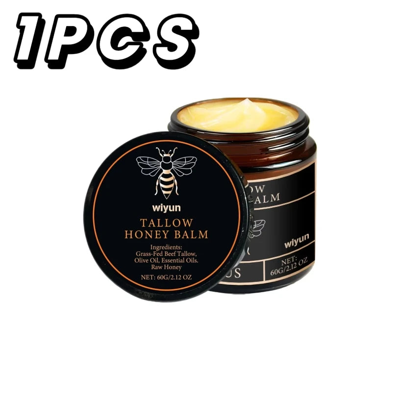 Tallow Honey Cream Glow Hydrating Skin Improve Elasticity Soft Bleaching Improve Dullness Firming Face Body Moisturizer Lotion - Shello's Creative Boutique