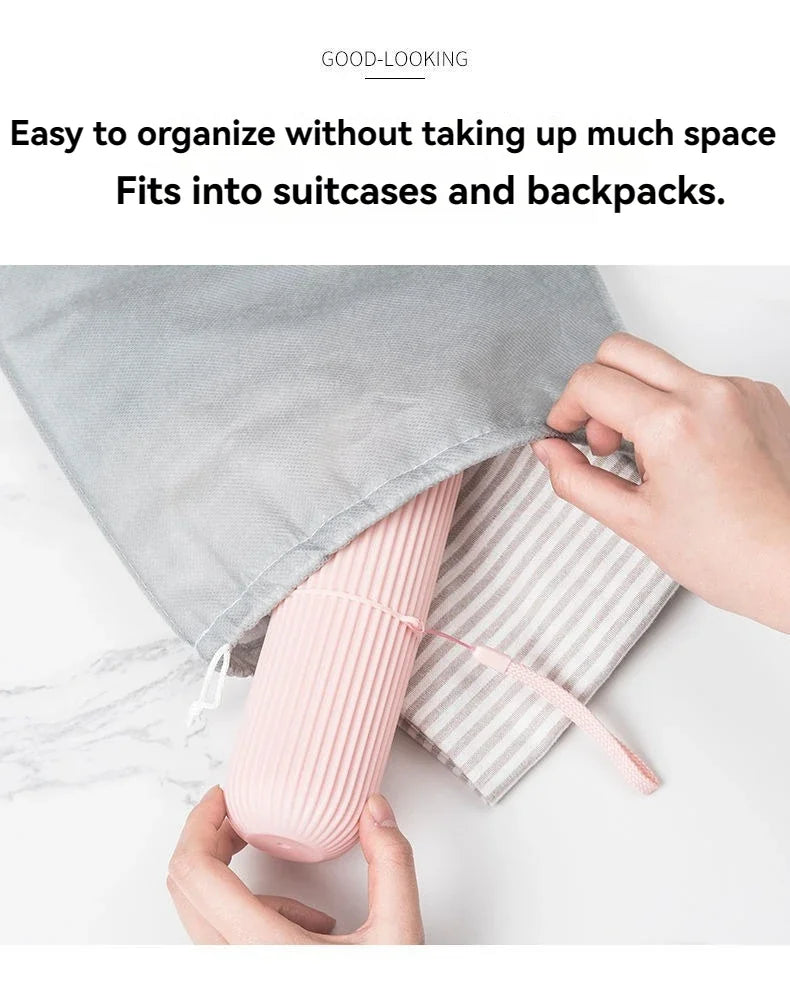 Portable Toothpaste Toothbrush Protect Holder Case Travel Camping Storage Box Protect Toothbrush Toothpaste from Dirt and Damage - Shello's Creative Boutique