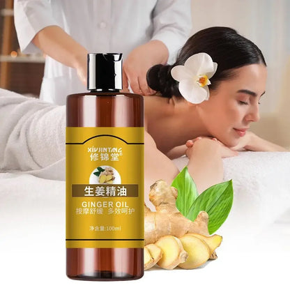 EELHOE Ginger Essential Oil – Hydrating Body & Face Cream for Massage & Relaxation (100ml) - Shello's Creative Boutique