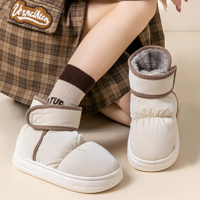 Unisex Winter Snow Boots - Waterproof Plush Anti-Slip Cotton Boots - Shello's Creative Boutique
