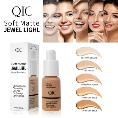 Liquid Foundation – Five Colour Options