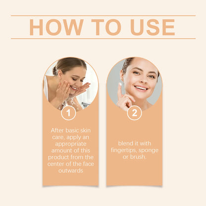 Liquid Face Foundation Spf 50 Temperature Change High Coverage Makeup Base Waterproof Hydrating Foundation Cosmetics Makeup - Shello's Creative Boutique