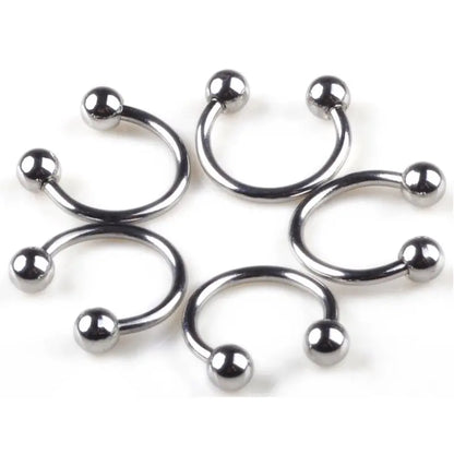 45/90-Piece Stainless Steel Body Piercing Jewellery Set