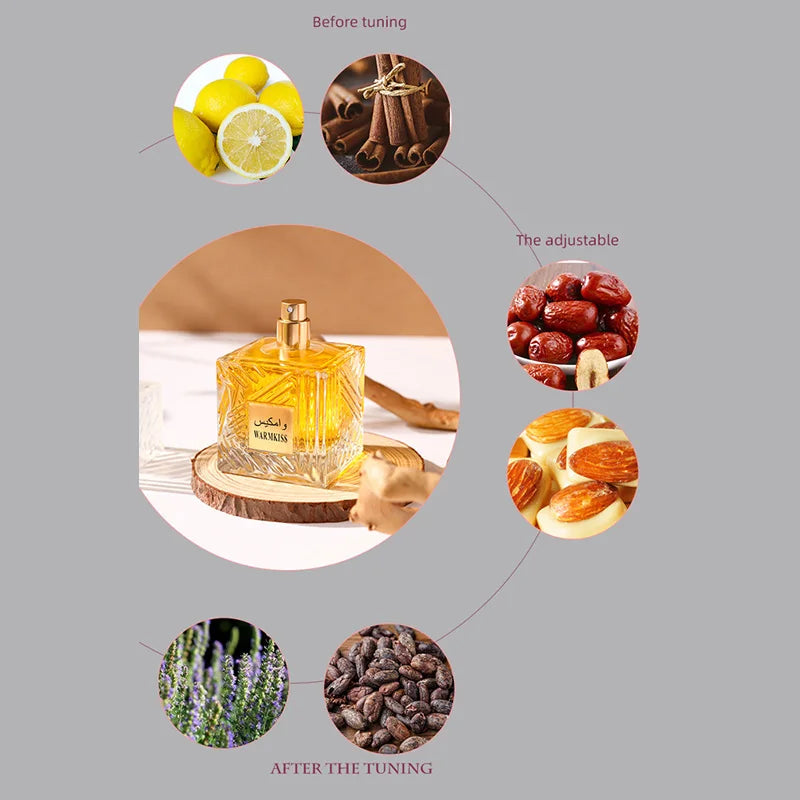 Khamrah عطر Perfume Eau De Toilette Gift Box 100ml Unisex Arabian Oud Scent Gourmand Fragrance Long Lasting Perfume For Unisex - Shello's Creative Boutique
