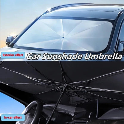 Foldable Car Windshield Sunshade Parasol – Heat Insulation Front Sun Shade for Summer