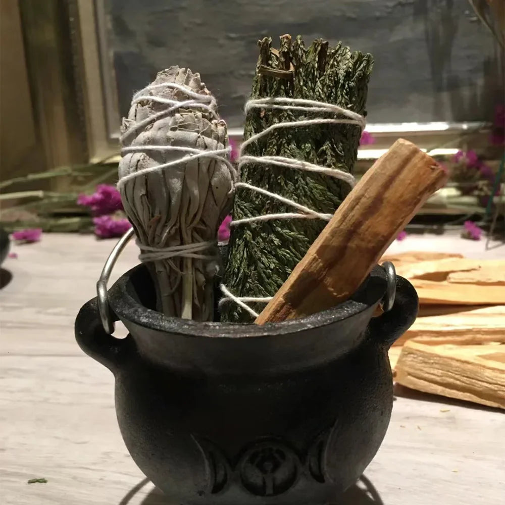 White Sage Bundle & Candle Set - California Smudge Stick Gift Set - Shello's Creative Boutique
