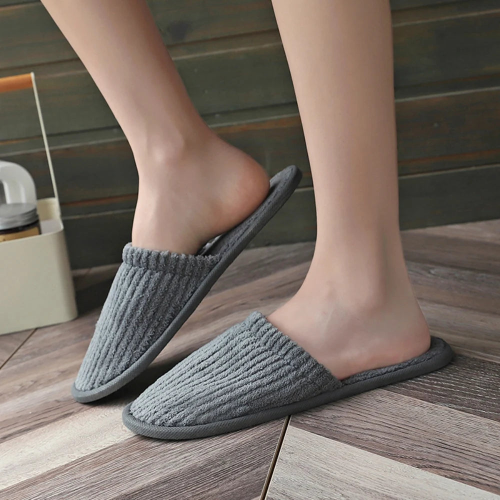 Disposable Guest Slippers - 3 Pairs Non-Slip Indoor Set - Shello's Creative Boutique
