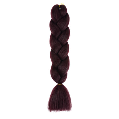 Jumbo Braiding Hair - Pre-Stretched Red White Blue Patriotic Twist Braids - Shello's Creative Boutique