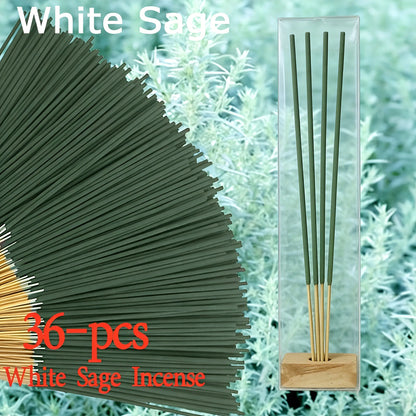 White Sage Incense Sticks - 45 Minute Burn Time - Shello's Creative Boutique